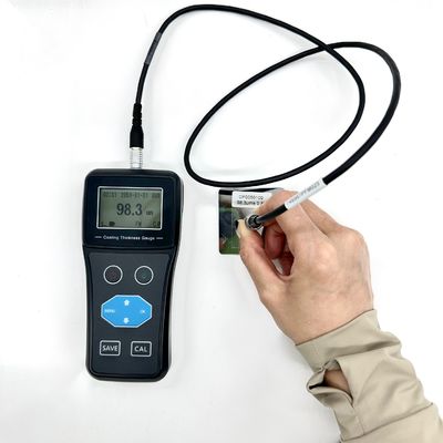TG-6101 Portable Coating Thickness and Weight Measurement Gauge F/N Probe Magnetic Non-magnetic Coating Tester