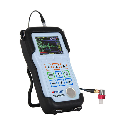 Ultrasonik Ketebalan Gauge Single dan Dual Element Color Screen