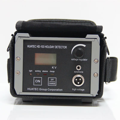 HD-103 Detektor Liburan Tegangan Tinggi 0.2-30KV Layar LCD 0.5-10Mm Detektor Kebocoran Lubang Jarum Lapisan untuk Inspeksi Anti-korosi Tangki Pipa