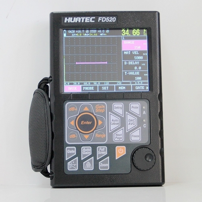 HUATEC Portable Ultrasonic Defect Detectors 0-10000mm Untuk NDT Ultrasonic Crack Detection