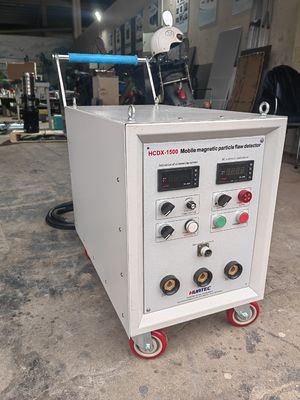 HCDX-1500 Industrial MPI Magnetizing & Demagnetizing Equipment 0-1500A Perangkat Inspeksi Magnetik Sonde Quick Connector