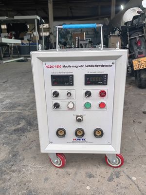 HCDX-1500 Industrial MPI Magnetizing & Demagnetizing Equipment 0-1500A Perangkat Inspeksi Magnetik Sonde Quick Connector