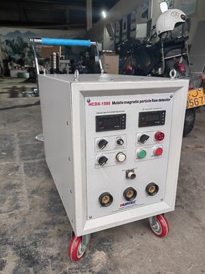 HCDX-1500 AC/HWDC Detektor Kerusakan Partikel Magnetik Demagnetisasi Otomatis Mesin Pengujian Magnetisasi NDT Portable