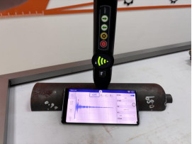 TG-50 Ketebalan Lapisan Dan Getaran Tiga Dalam Satu Pengukur Ketebalan Ultrasonik Elektromagnetik