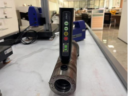 TG-14+ A Scan B Scan mode APP EMAT Pengukur ketebalan ultrasonik elektromagnetik dengan LCD berwarna
