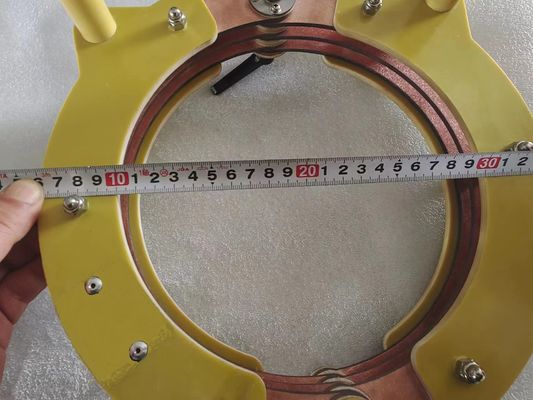 HCDX-C300S Detektor Cacat Kumparan Portabel Buka Tutup Medan Magnet Maksimum 110Gs untuk Pengujian Benda Kerja