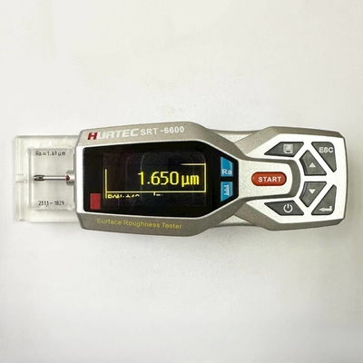 14 Parameter Digital Surface Roughness Tester Dengan 128 X 64 OLED Dot Matrix Display Spectrogram