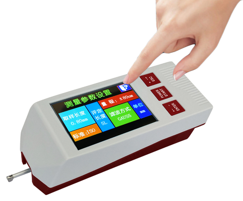 22 Parameter TFT Touch Screen Portable Roughness Tester Dengan Graphic