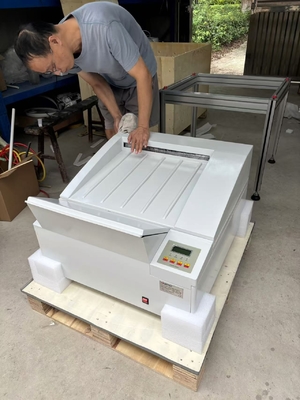 HDL-P17A NDT Film Developer Untuk Pengembangan Proses Flushing Fiks Shadow Washing Dry Chip Speed 100-33 Mm/min
