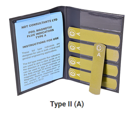 Burmah Castrol Magnetic Field Flux Strips Tipe I G Tipe II A Permeable Magnetic Steel Sandwiched Antara Dua Plat Kuningan