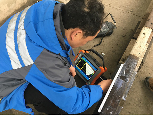 Portable 32 128PR Phased Array Ultrasonic Defect Detector Dengan AC 100V-240V 50Hz/60Hz