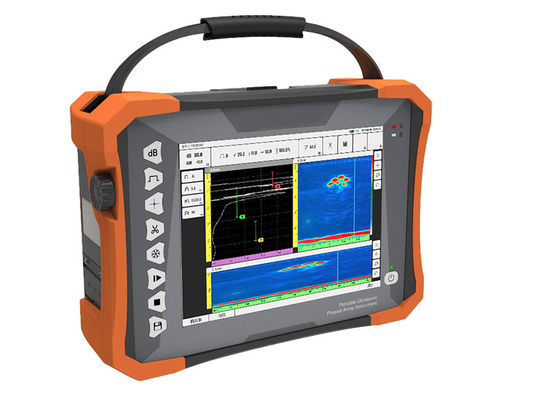 TFM Phased Array Ultrasonic Defect Detector 32/128 Emission/Receive TOFD Dan Phased Array C Scan TFM Image