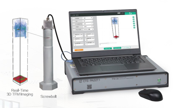 HPA-22T1 Phased Array TFM Real Time 3D Ultrasonic Imaging System