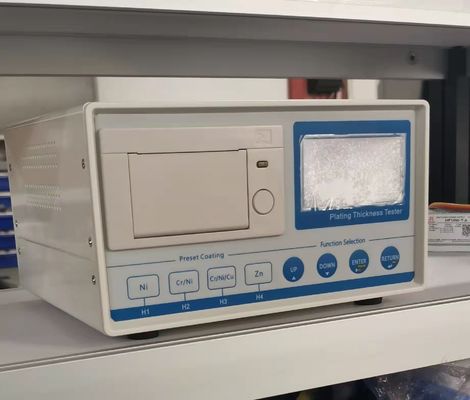 TG-100E Tester Ketebalan Koulometrik Elektrolisis Detektor Ketebalan Lapisan Single & Multi Plating Presisi Tinggi
