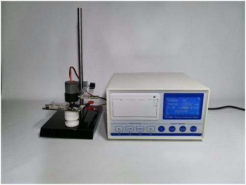 HUATEC TG-100E Coulometric Thickness Tester Metal Coating Thickness Gauge Electrolytic Thickness Gauge Printer terintegrasi