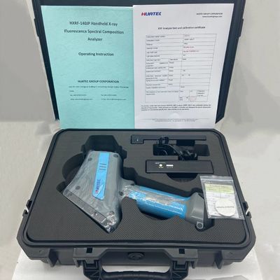 Spektrometer Fluoresensi Sinar-X HXRF-140JP Pembacaan Langsung Dan Mode PMI Rentang Deteksi Elemen Ti Dengan Pegangan Penganalisis XRF