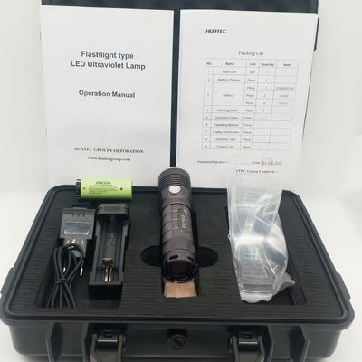 Lampu Senter Ultraviolet LED DG-10 yang Kuat Waktu Pengisian Daya 5J