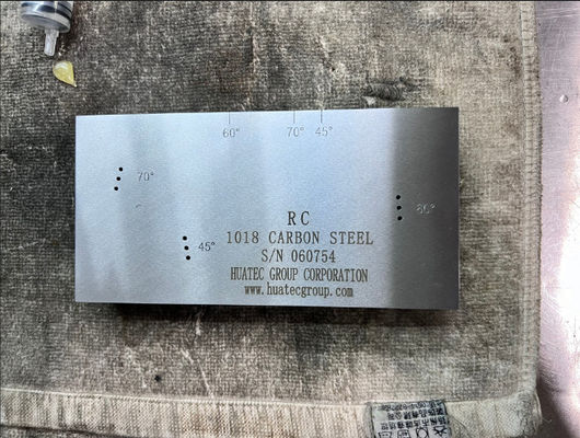 Blok Kalibrasi NDT Teratas Blok RC Dengan Standar AWS D1.1/D1.1M-2015