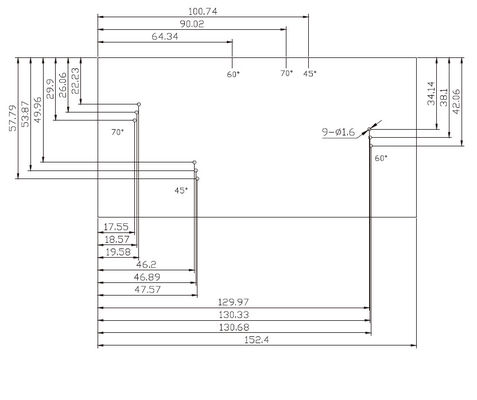 Perbandingan Resolusi RC Baja Karbon Blok Kalibrasi Ultrasonik Standar AWS D1.1/D1.1M-2015