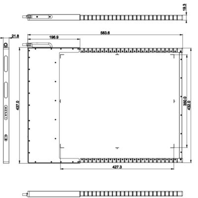 H3543HWF-AG 139μm Panel DR Melengkung Silikon Amorf A-Si