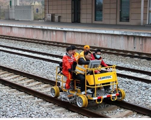 FD-GT60 Portable Railway Track UT Defect Detector Electric Rail Testing Car Untuk Pemeriksaan Kereta Api Berkecepatan Tinggi