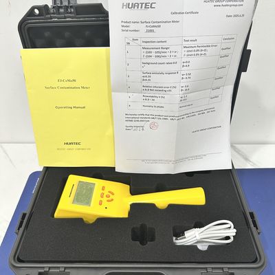 FJ-CoMo50 α/β Meter Kontaminasi Permukaan Detektor Pemantauan Radiasi Sensitivitas Tinggi