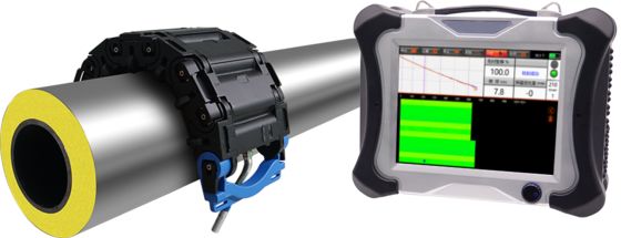Penguji Ketebalan Dinding Pipa Logam Arus Eddy Pulse HEF-17 dengan Layar LCD