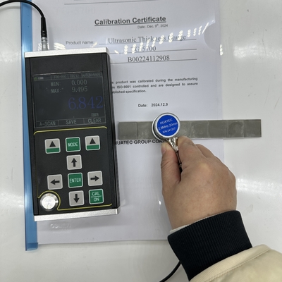 Tipe Baru Dengan Pemindaian A/B Handheld High-Precision Digital Ultrasonic Thickness Gauge