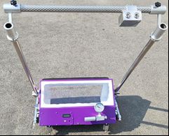 HC1400-LED Penguji Kebocoran Kotak Vakum Hemat Tenaga dengan Roda Berjalan & Batang Bantu untuk Inspeksi Las