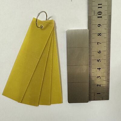 NDT Instrumen Kalibrasi Blok Eddy Current Defect Detector