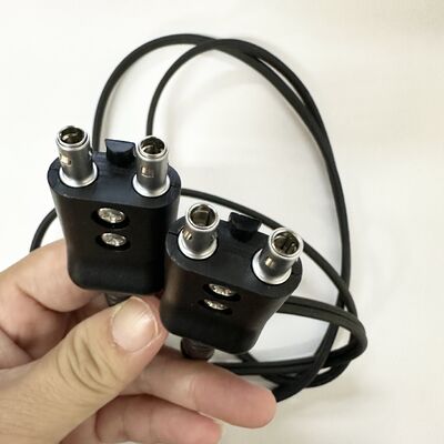 Kabel DA231 HUATEC dibuat kabel ultrasonik kompatibel dengan gaya Lemo-00 colokan ke Lemo-00 colokan