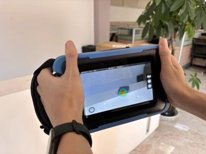 Sistem Pencitraan Akustik Cerdas Portabel HAI-100 dengan 4G untuk Lokasi Kebocoran Gas & Getaran Abnormal