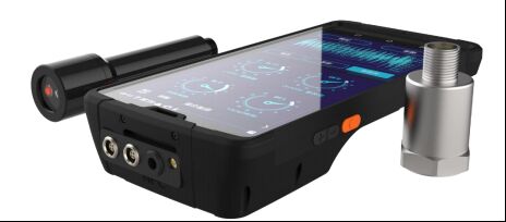 HG-180A Inspeksi Berbasis Rute Analis Getaran Saluran Dua Analis Dynamic Balancer