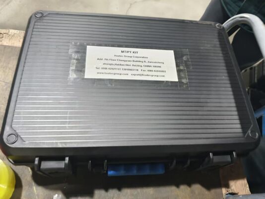 25 Cacat Partikel Magnetik/DYE Penetrant Standard Testing Kit MT/PT KIT