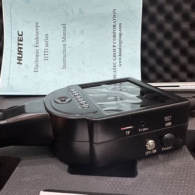 HTD-D4 Endoskop Industri 4-Way Electric Rotation Articulating Borescope Inspection Camera