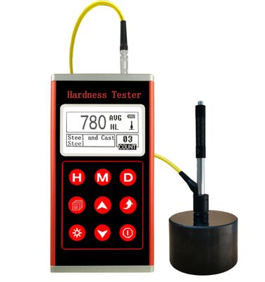 Harga Murah Portable Portable Hardness Tester Dengan Tujuh Perangkat Dampak yang Berbeda Tanpa Recalibration