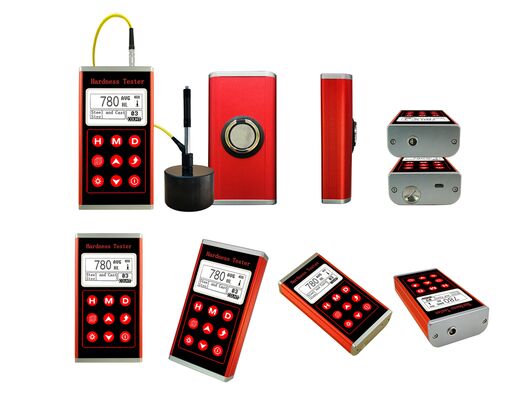 Harga Murah Portable Portable Hardness Tester Dengan Tujuh Perangkat Dampak yang Berbeda Tanpa Recalibration