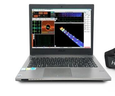 HEF-2501 Sensitivitas Tinggi 64 Saluran Array Eddy Current Tester dengan Pencitraan 3D & Deteksi kedalaman retakan