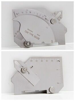 Alat Ukur Pengelasan Jembatan Cam MG-8 Skala Ganda Inci/mm