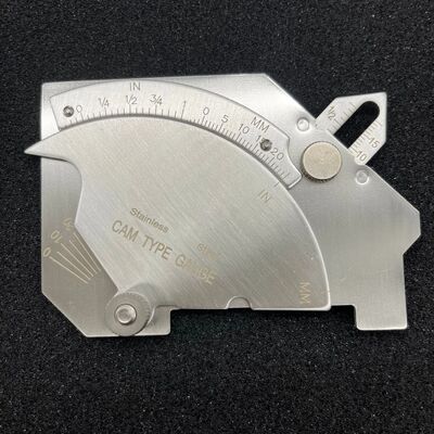 MG-8 Stainless Steel Welding Gauge untuk Fillet Undercut Crown Height Measure