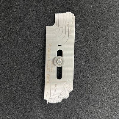 MG-11 Profesional Fillet Weld Gauge untuk Inspeksi Kualitas Las
