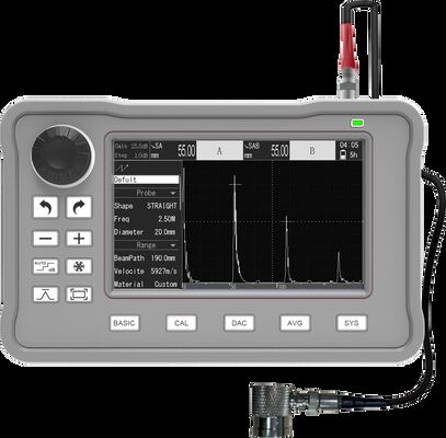 Detektor Cacat Logam Portabel FD-500mini dengan Fungsi DAC/AVG untuk NDT Industri