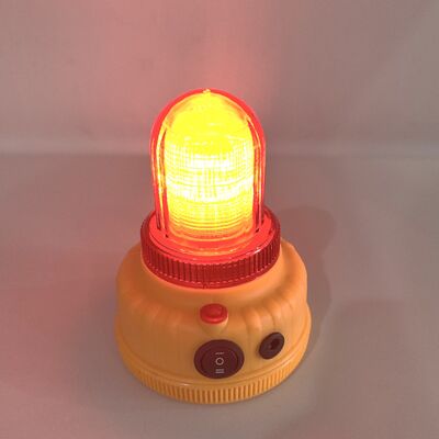 HRWL-GS Portable Radiation On-site Warning Light Basis magnetik untuk deteksi cacat sinar-X gamma