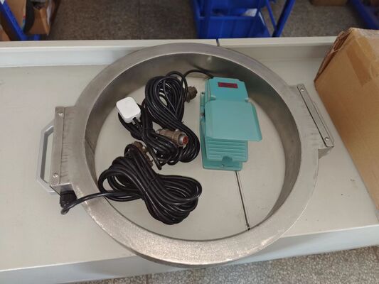 AC Coil Diameter 300mm Lingkaran Detektor Kerusakan Partikel Magnetik