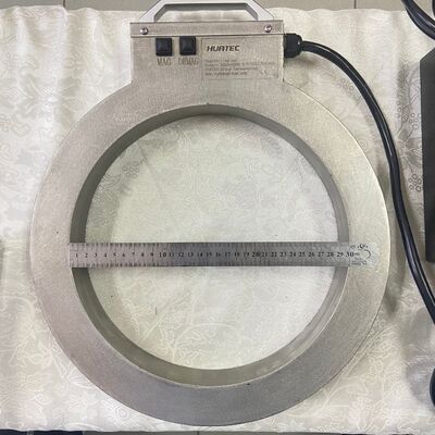 AC Coil Diameter 300mm Lingkaran Detektor Kerusakan Partikel Magnetik