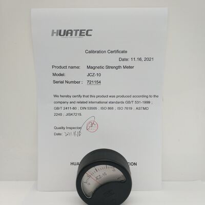 JCZ-10 Lightweight Pocket Magnetic Strength Meter untuk pengujian partikel