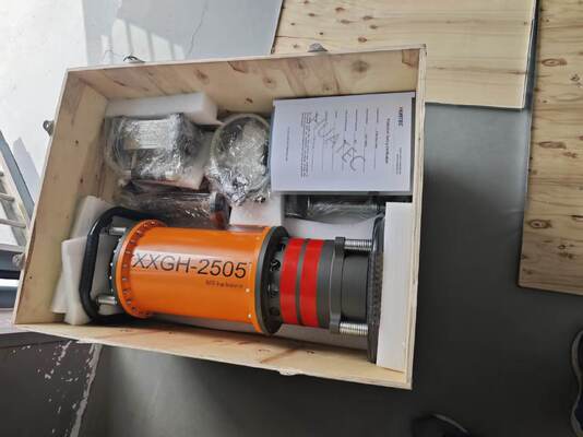 HXPC-100B2X Pipeline X-ray Crawler 100-200kV NDT Peralatan Inspeksi Las Internal Untuk Pipeline Gas Alam Petroleum Jarak Jauh