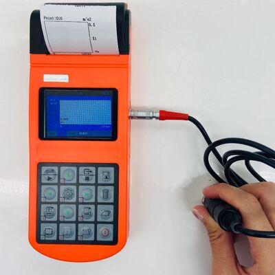 Grafik Spektral Vibration Meter Real-time Portable untuk Bidang Industri