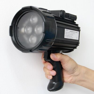 Handheld Charging Dtyle LED-UV Lamp dengan fungsi ganda UV dan cahaya putih