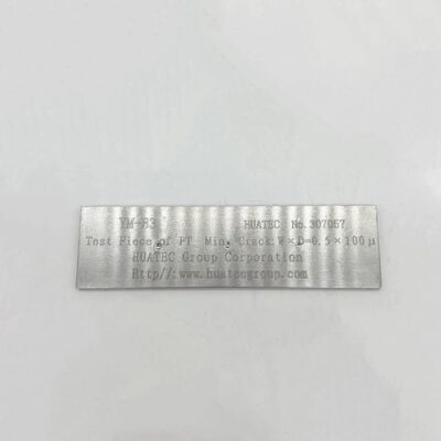 YM-B3 Penetrant Testing Reference Block 100μm Deep Crack NDT Sample